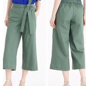 J. Crew Rory wide leg crop pant | size 6 | NWT 💚